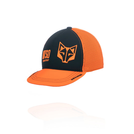 OTSO Snapback-Cap - Black & Fluo Orange – Produktansicht