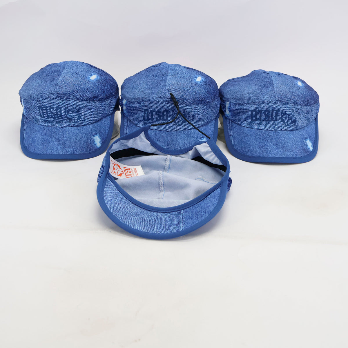 OTSO Pro-Racing-Cap - Blue Jeans – Produktansicht 3