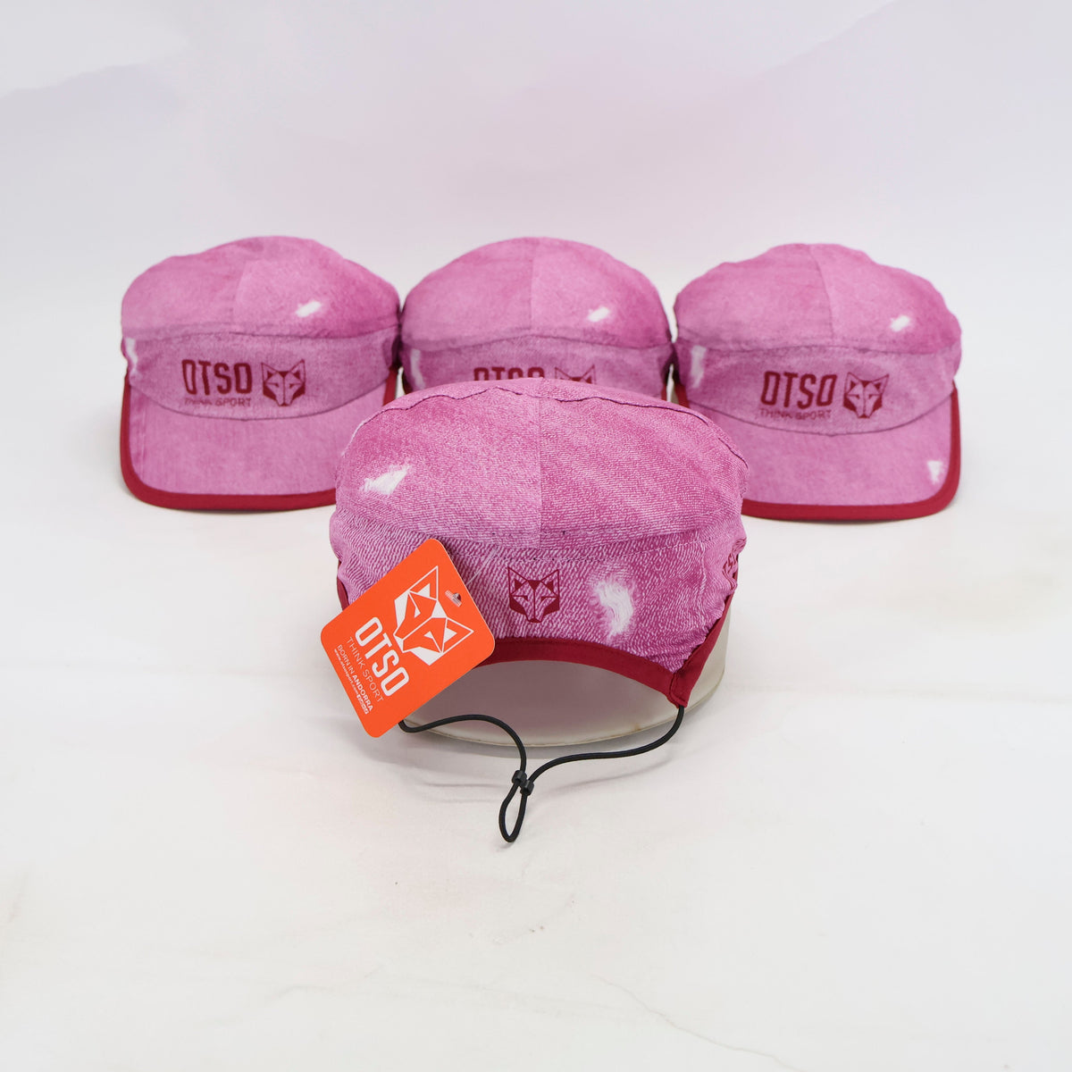 OTSO Pro-Racing-Cap - Pink Jeans – Produktansicht 2