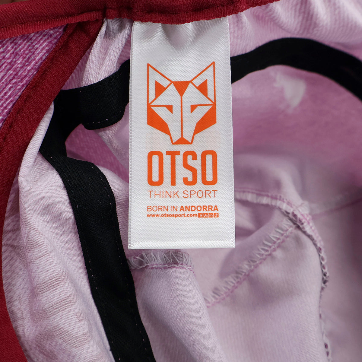 OTSO Pro-Racing-Cap - Pink Jeans – Produktansicht 5