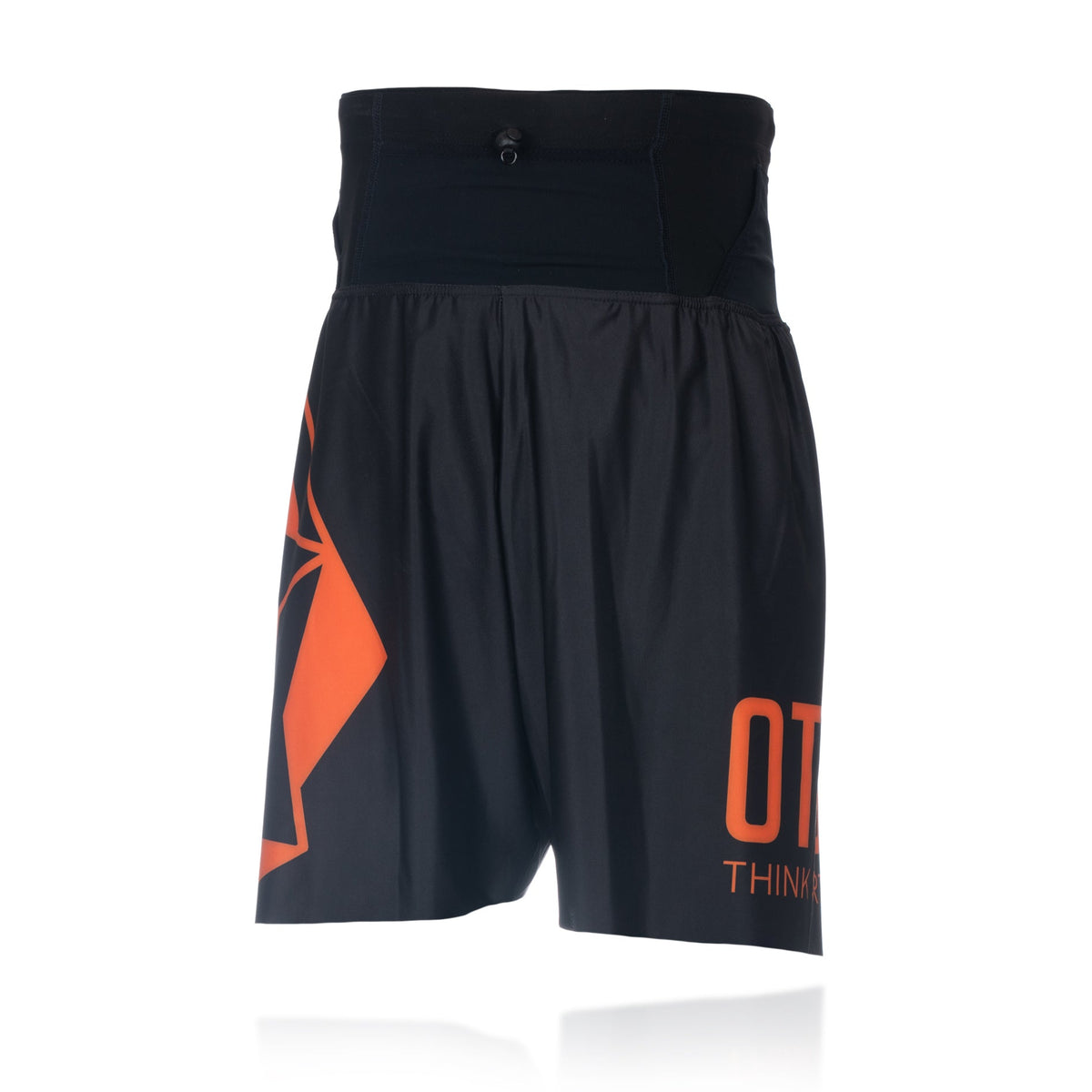 OTSO Herren Laufshorts - Black & Orange – Produktansicht 2