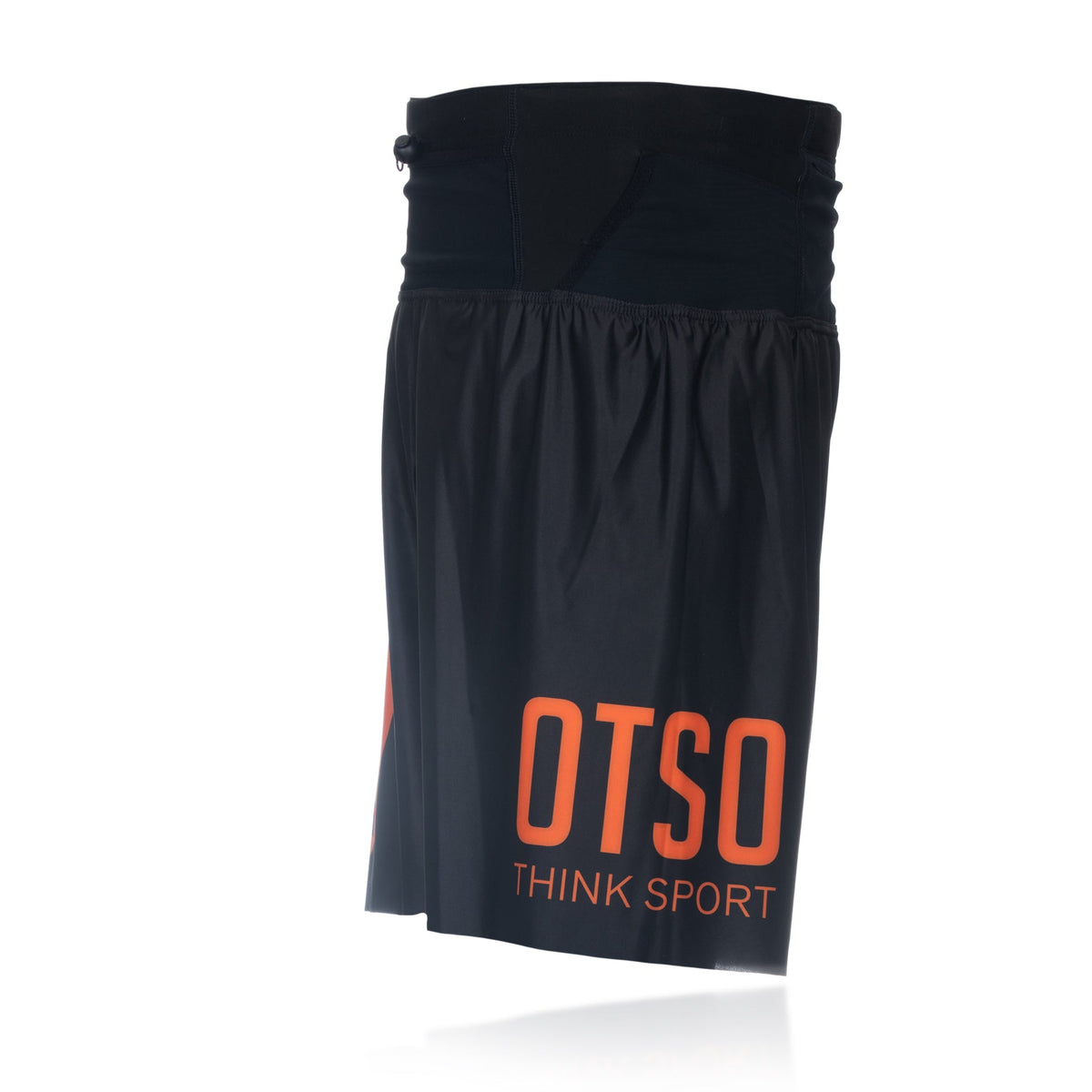 OTSO Herren Laufshorts - Black & Orange – Produktansicht 6