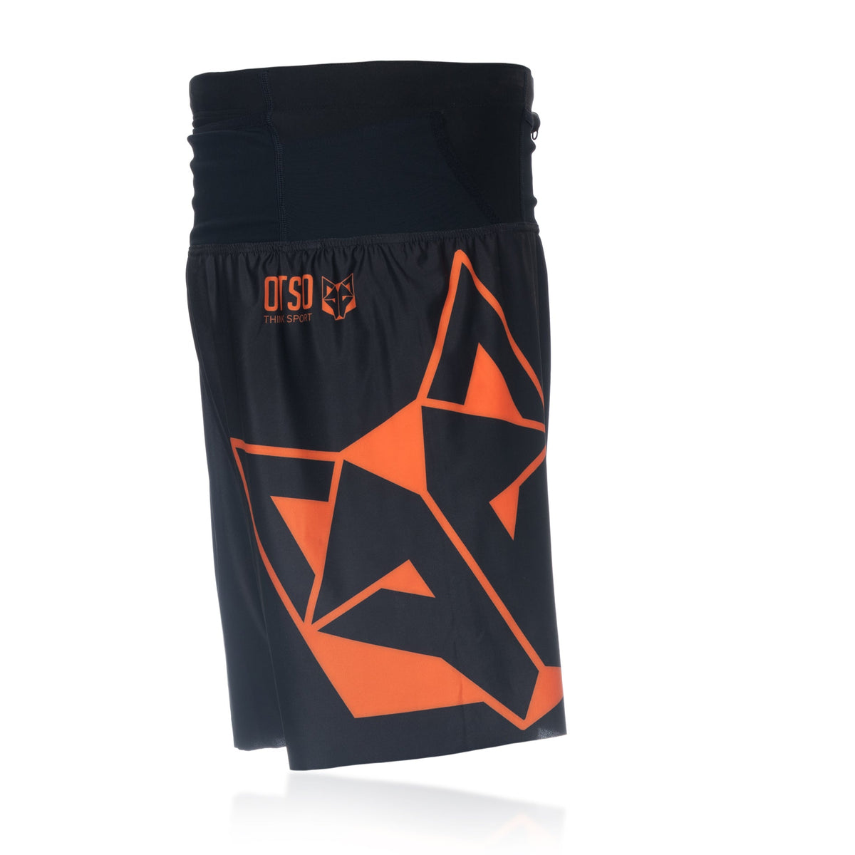 OTSO Herren Laufshorts - Black & Orange – Produktansicht 18