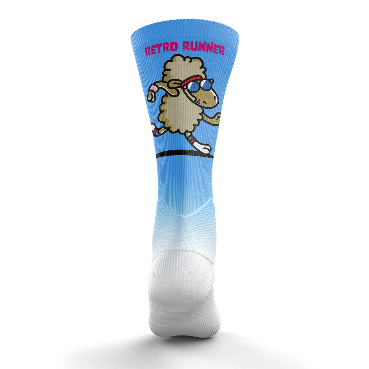 OTSO Sublimierte Sportsocken - Kukuxumusu Retro Runner – Produktansicht 2