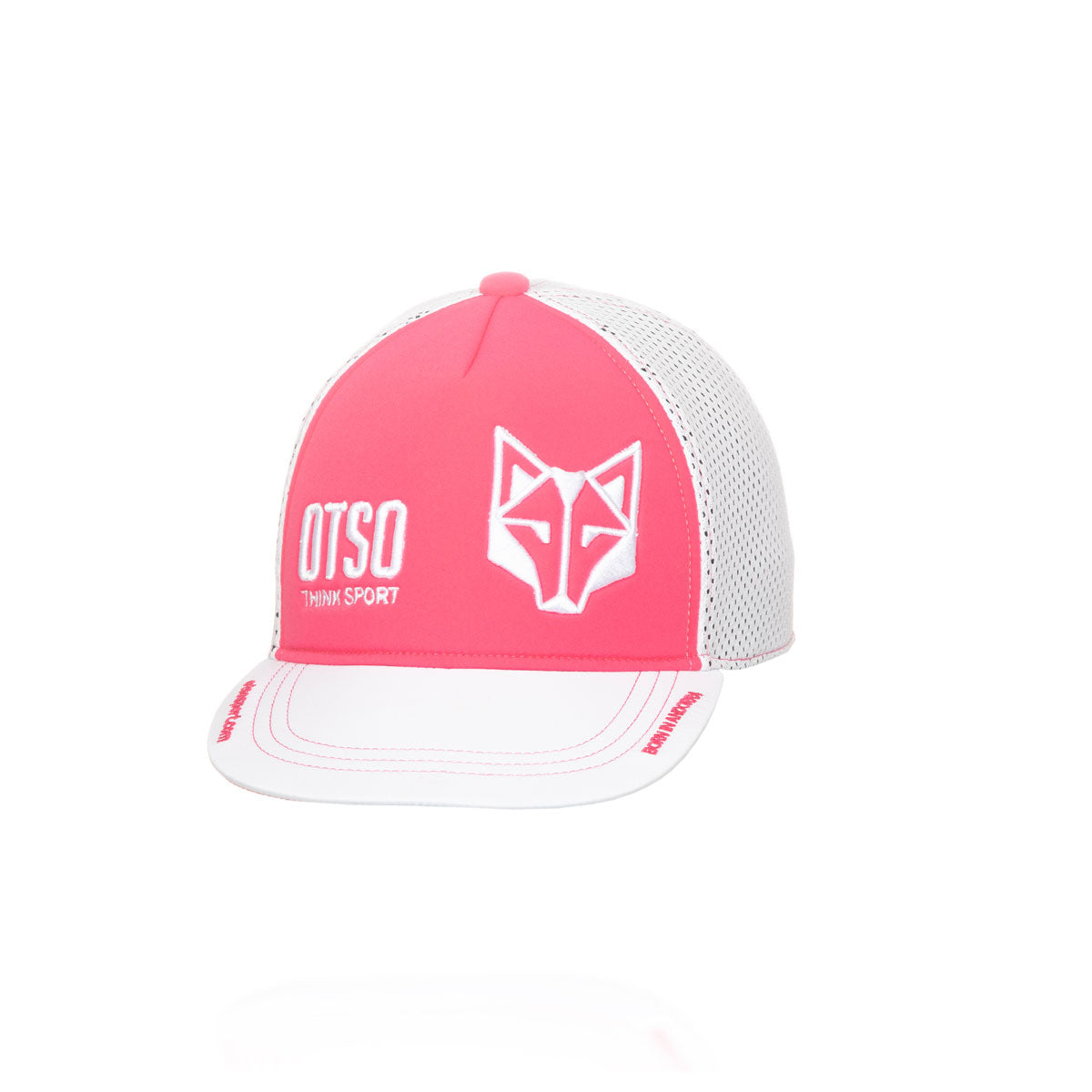 OTSO Snapback-Cap - Fluo Pink & White – Produktansicht