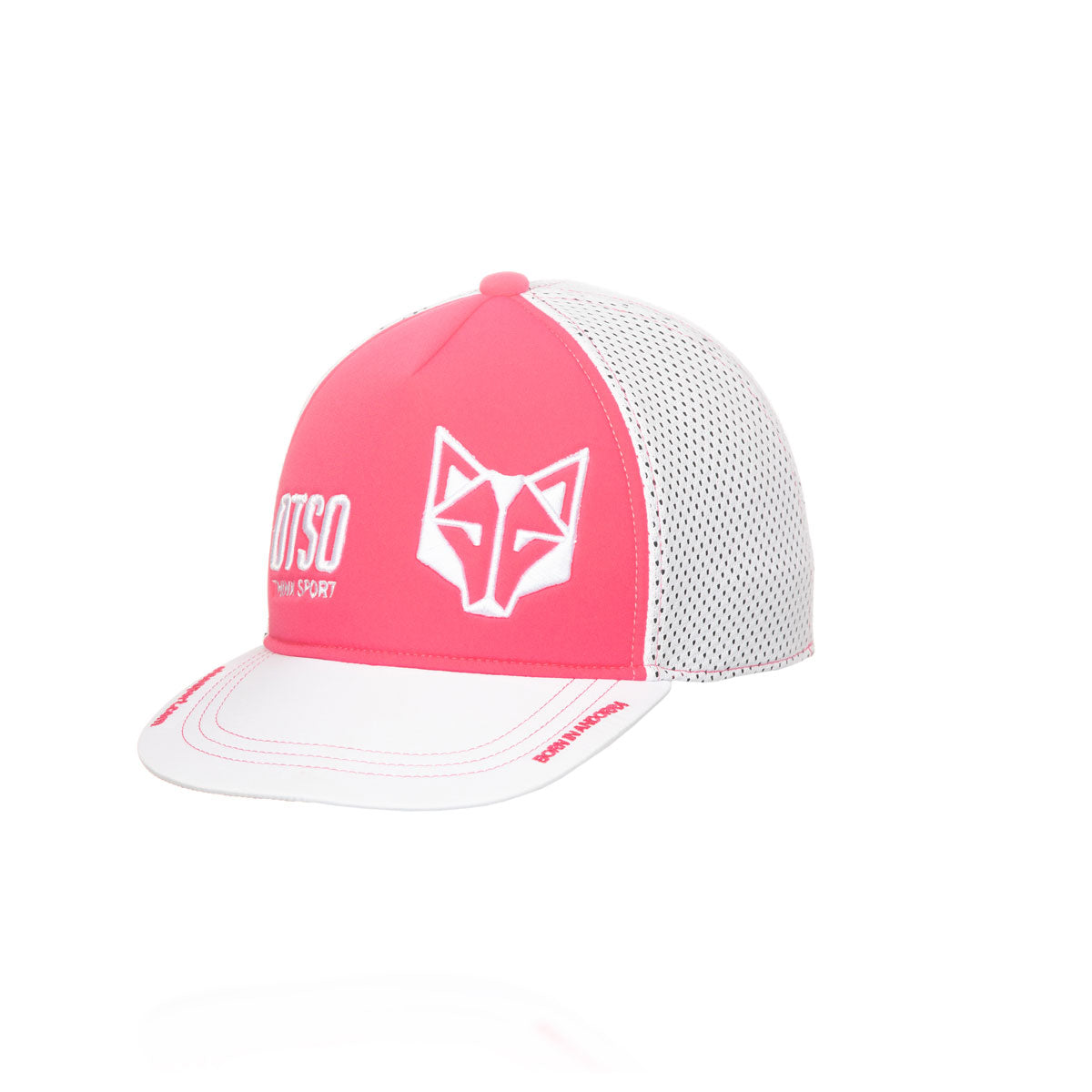 OTSO Snapback-Cap - Fluo Pink & White – Produktansicht 2