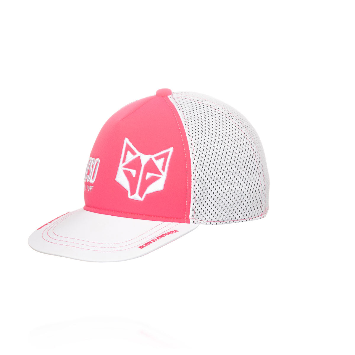 OTSO Snapback-Cap - Fluo Pink & White – Produktansicht 3