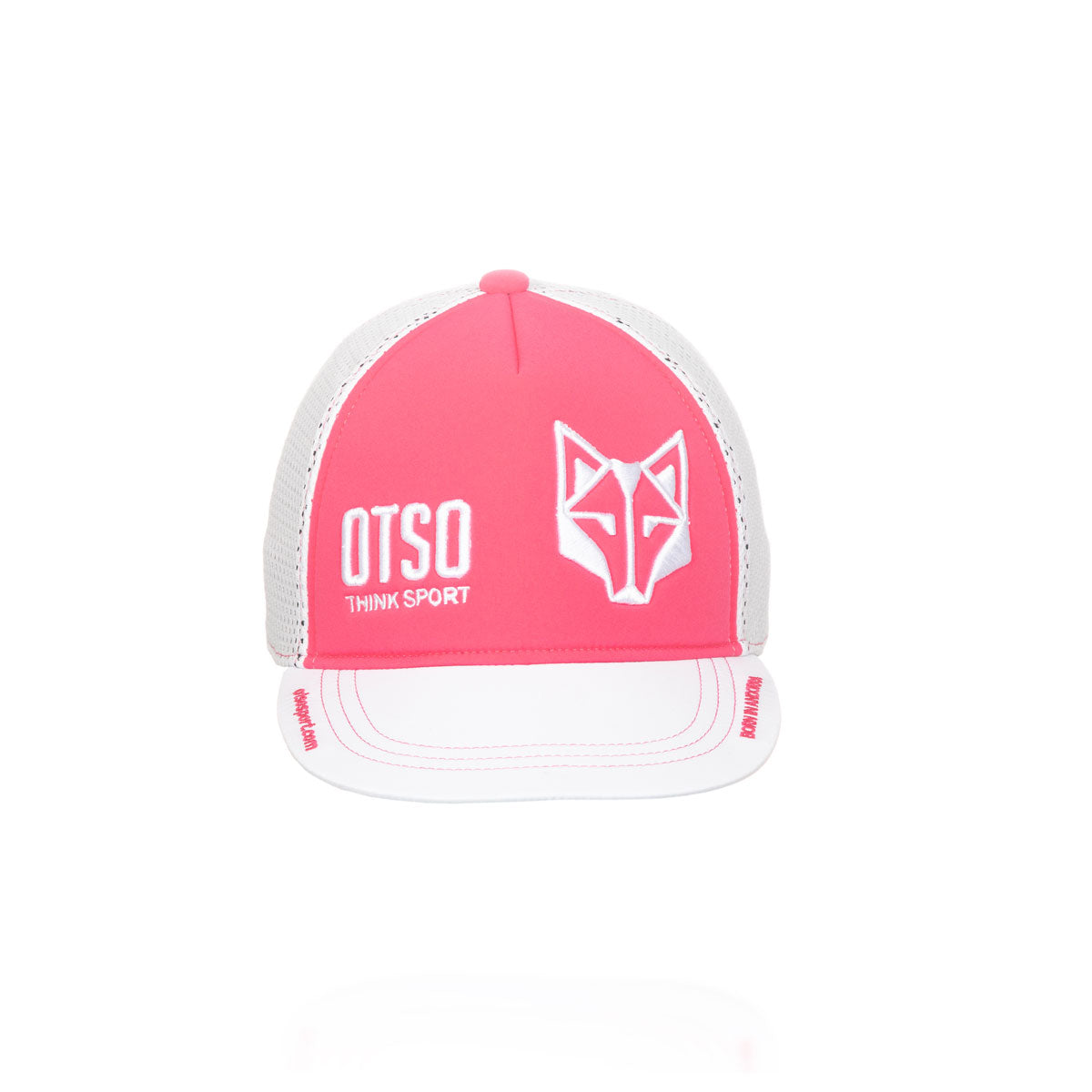 OTSO Snapback-Cap - Fluo Pink & White – Produktansicht 24