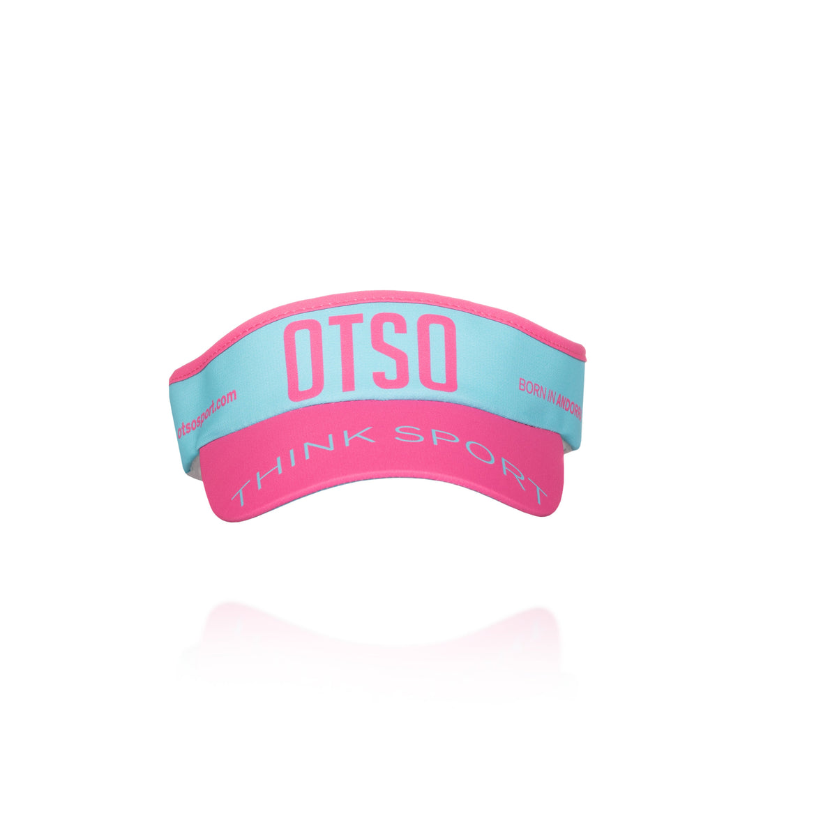 OTSO Sportvisier - Light Blue & Fluo Pink – Produktansicht 2