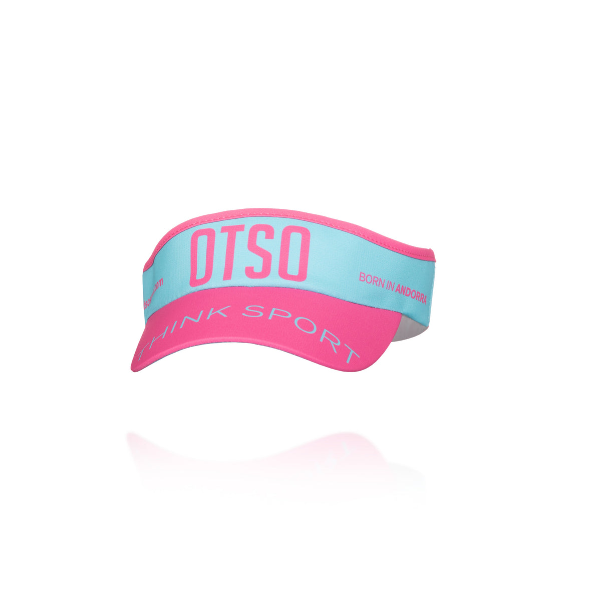 OTSO Sportvisier - Light Blue & Fluo Pink – Produktansicht 3