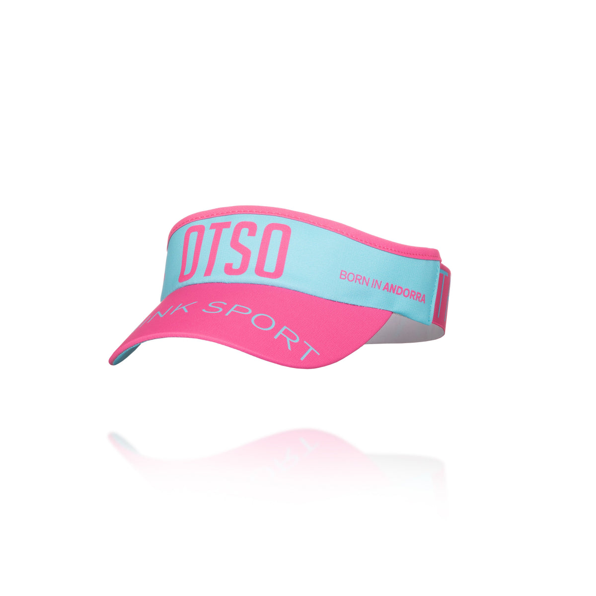 OTSO Sportvisier - Light Blue & Fluo Pink – Produktansicht 4