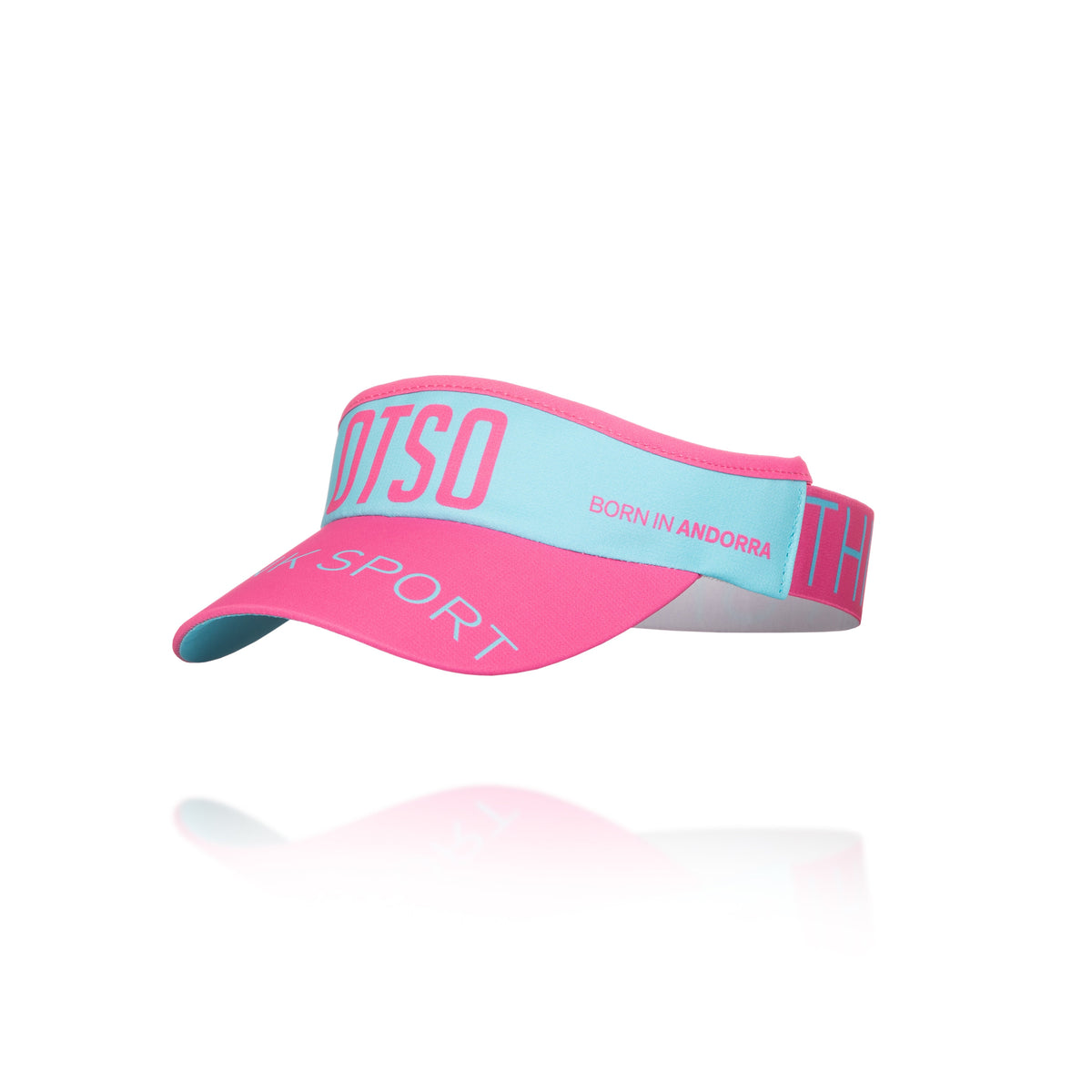 OTSO Sportvisier - Light Blue & Fluo Pink – Produktansicht 5
