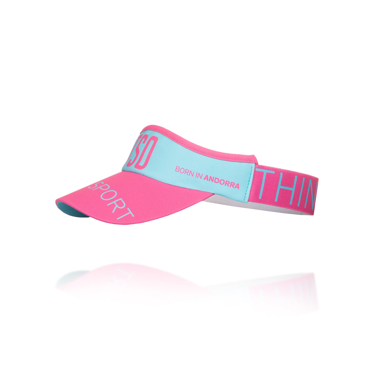 OTSO Sportvisier - Light Blue & Fluo Pink – Produktansicht 7