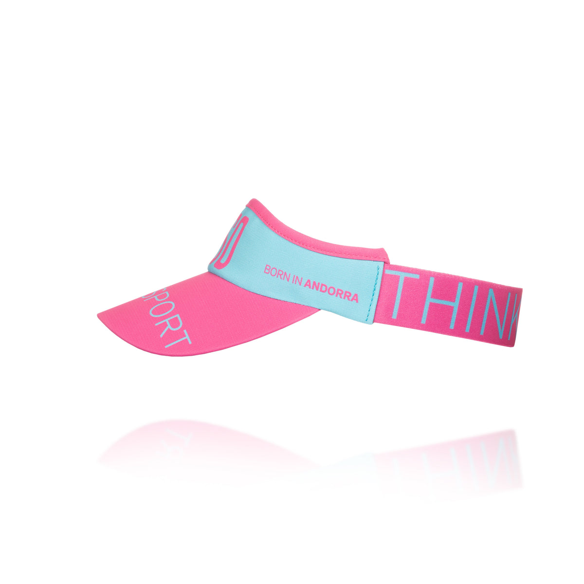 OTSO Sportvisier - Light Blue & Fluo Pink – Produktansicht 8