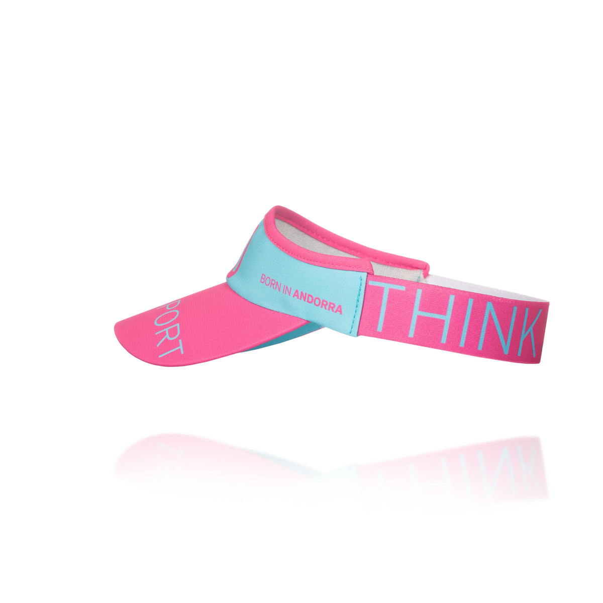 OTSO Sportvisier - Light Blue & Fluo Pink – Produktansicht 9