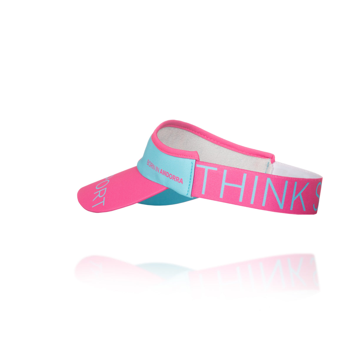 OTSO Sportvisier - Light Blue & Fluo Pink – Produktansicht 10