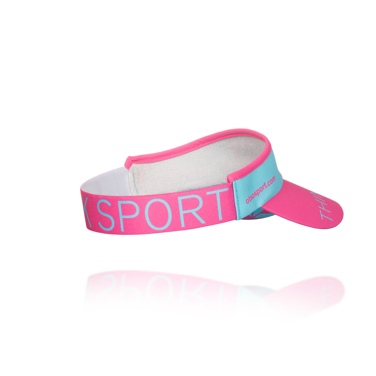 OTSO Sportvisier - Light Blue & Fluo Pink – Produktansicht 18