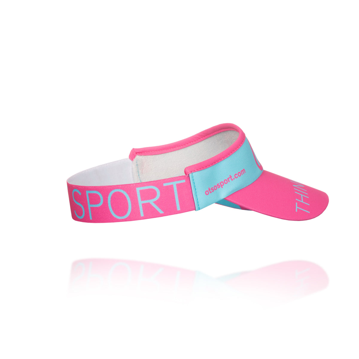 OTSO Sportvisier - Light Blue & Fluo Pink – Produktansicht 19