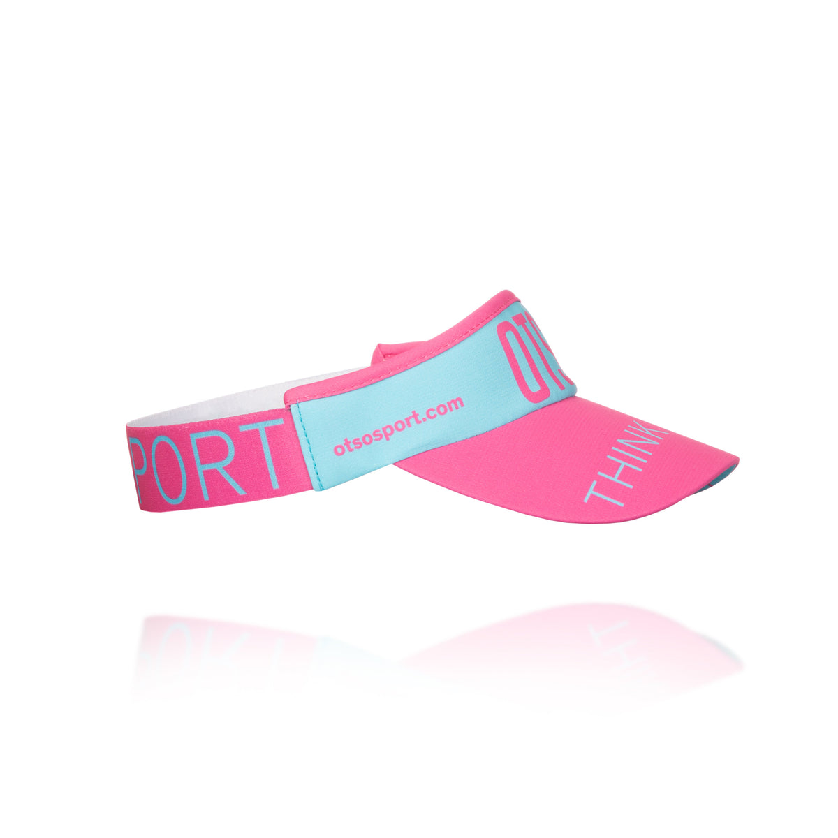 OTSO Sportvisier - Light Blue & Fluo Pink – Produktansicht 21