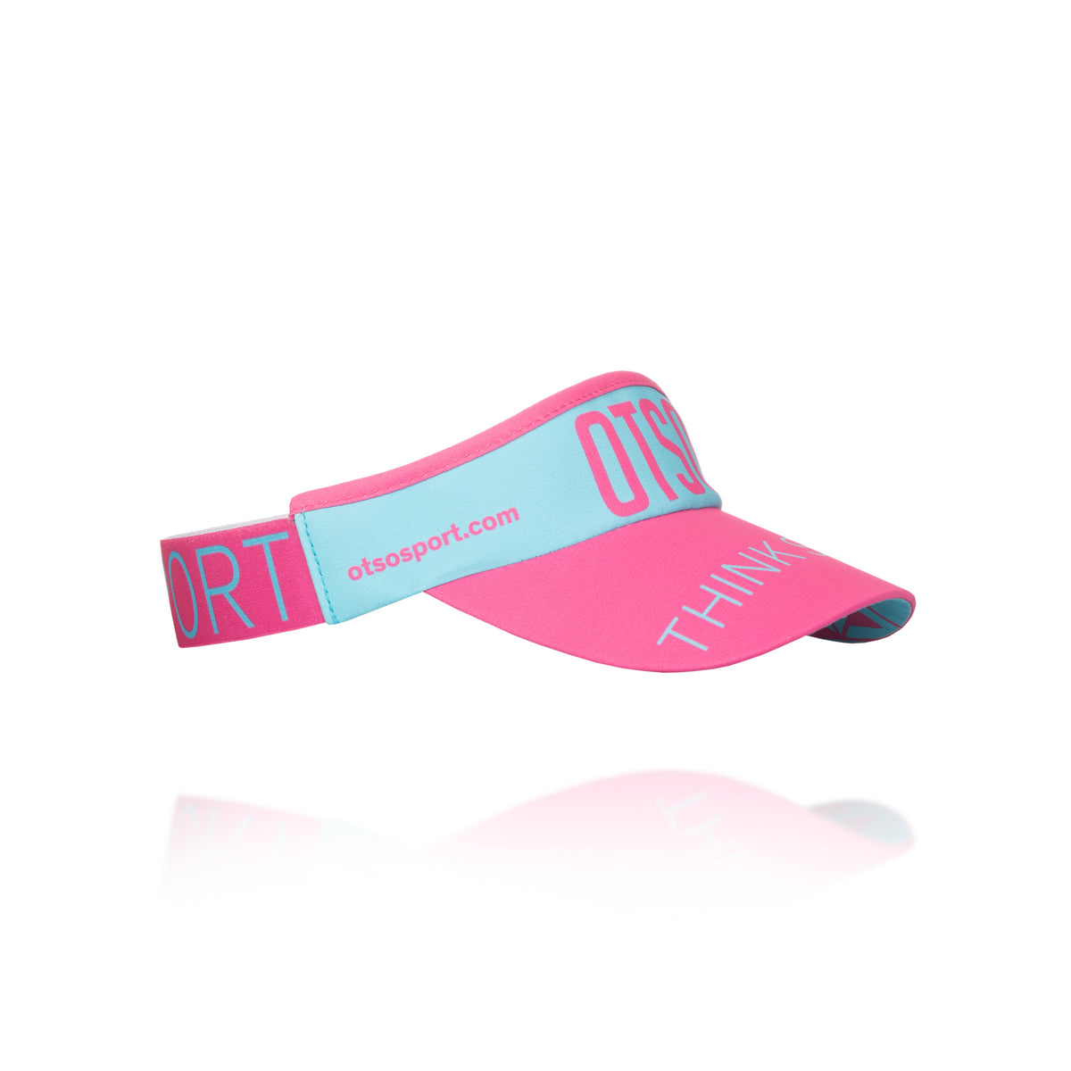 OTSO Sportvisier - Light Blue & Fluo Pink – Produktansicht 22