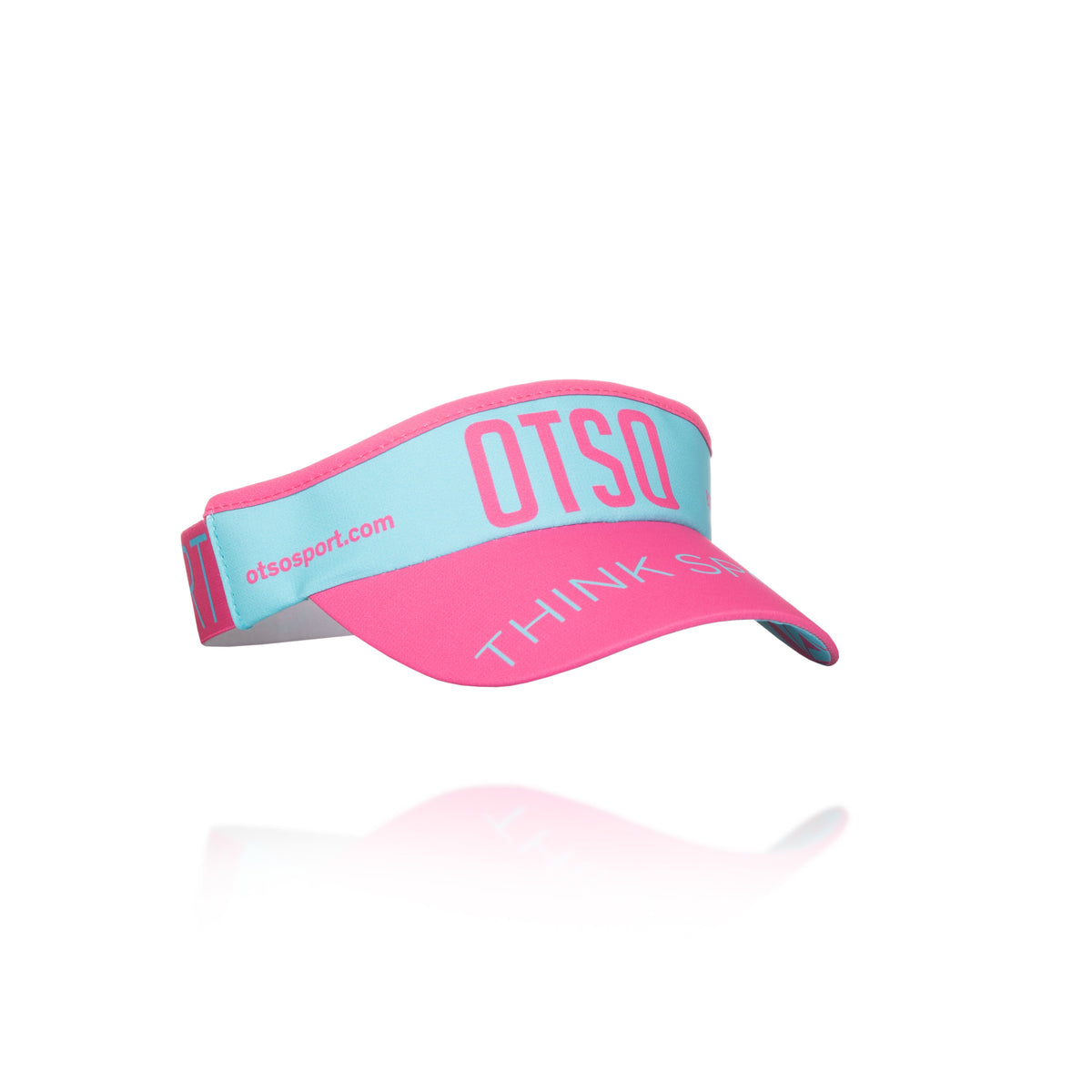 OTSO Sportvisier - Light Blue & Fluo Pink – Produktansicht 24