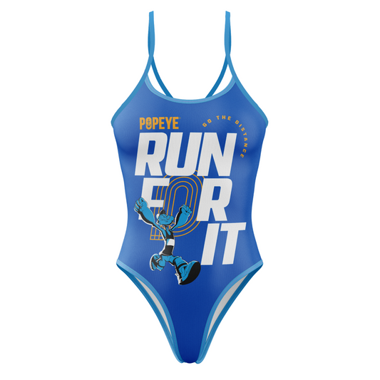OTSO Damen Badeanzug - Popeye Run For It – Produktansicht