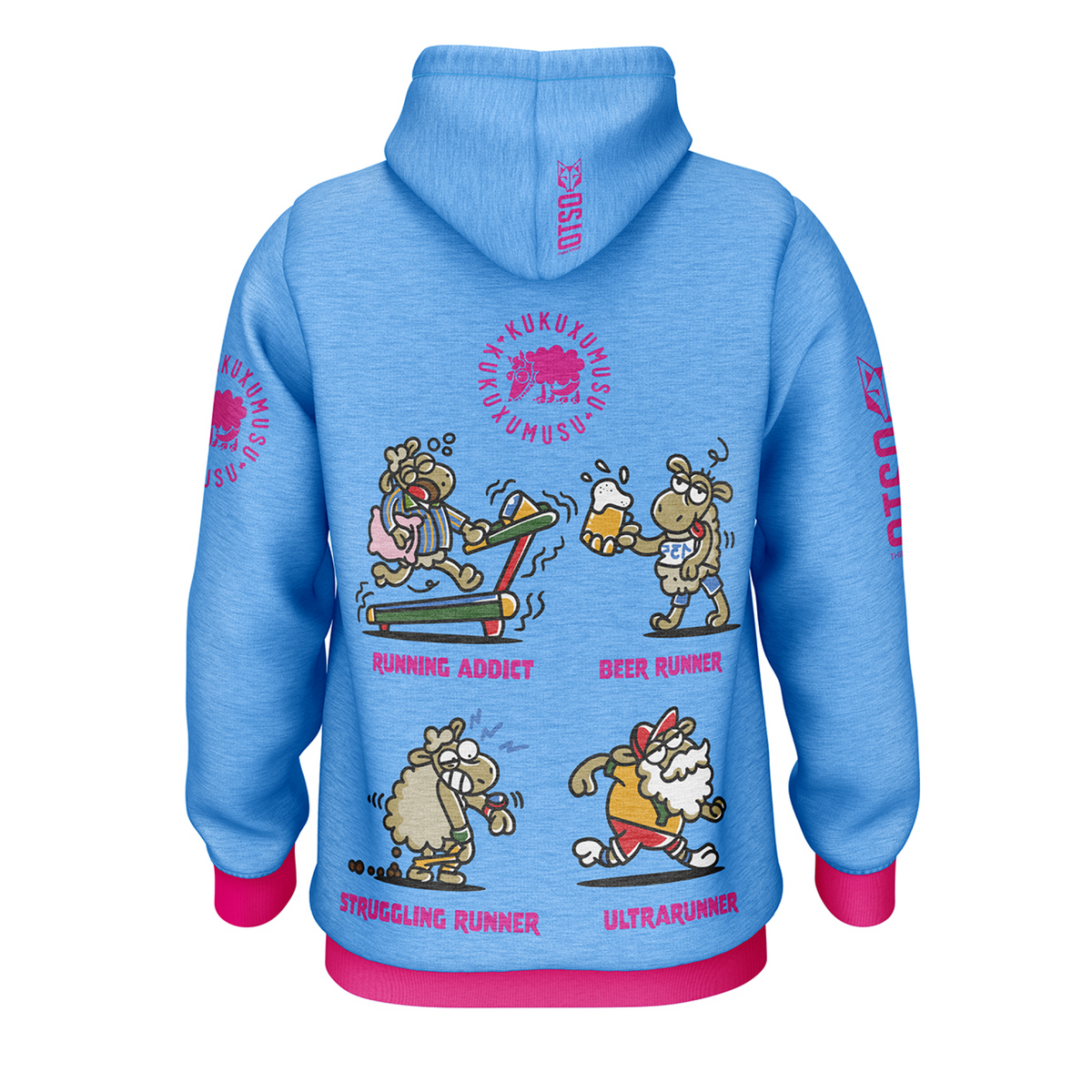 OTSO Hoodie - Kukuxumusu Runners – Produktansicht 2