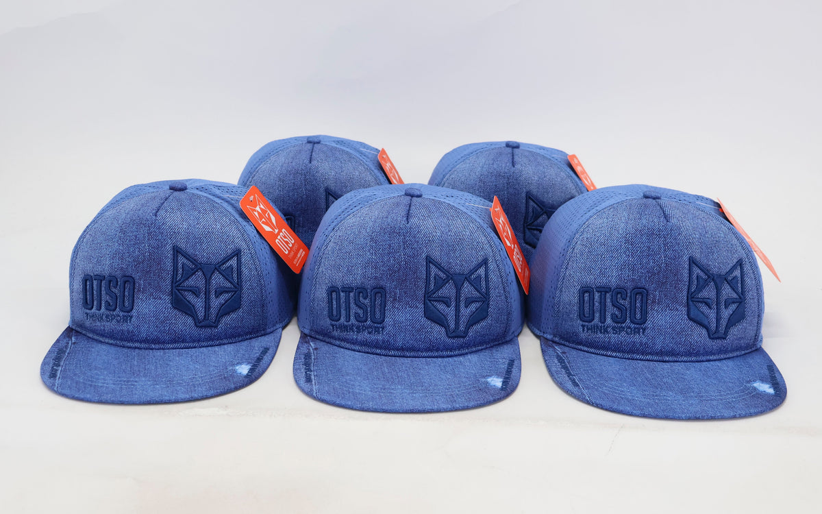 OTSO Snapback-Cap - Blue Jeans – Produktansicht 4