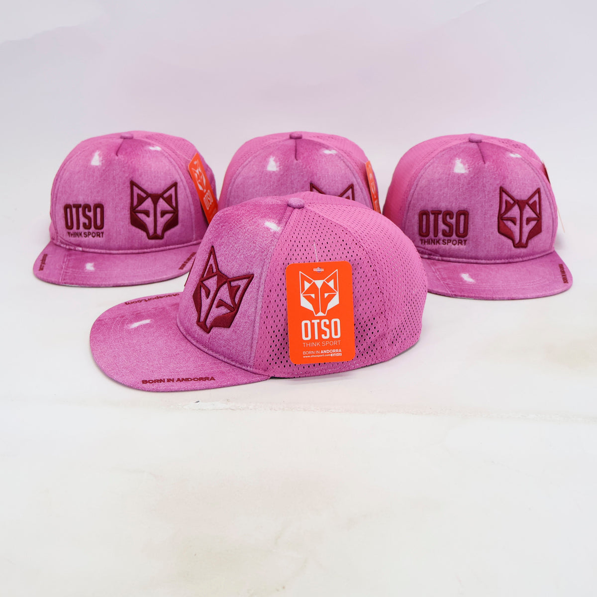 OTSO Snapback-Cap - Pink Jeans – Produktansicht
