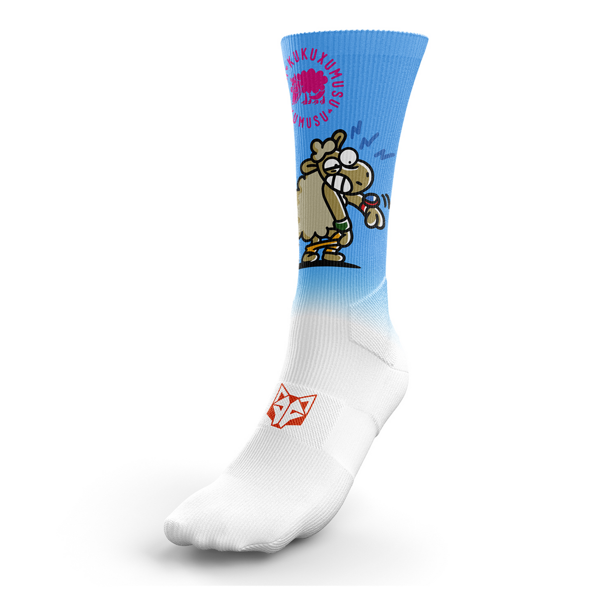 OTSO Sublimierte Sportsocken - Kukuxumusu Struggling Runner – Produktansicht