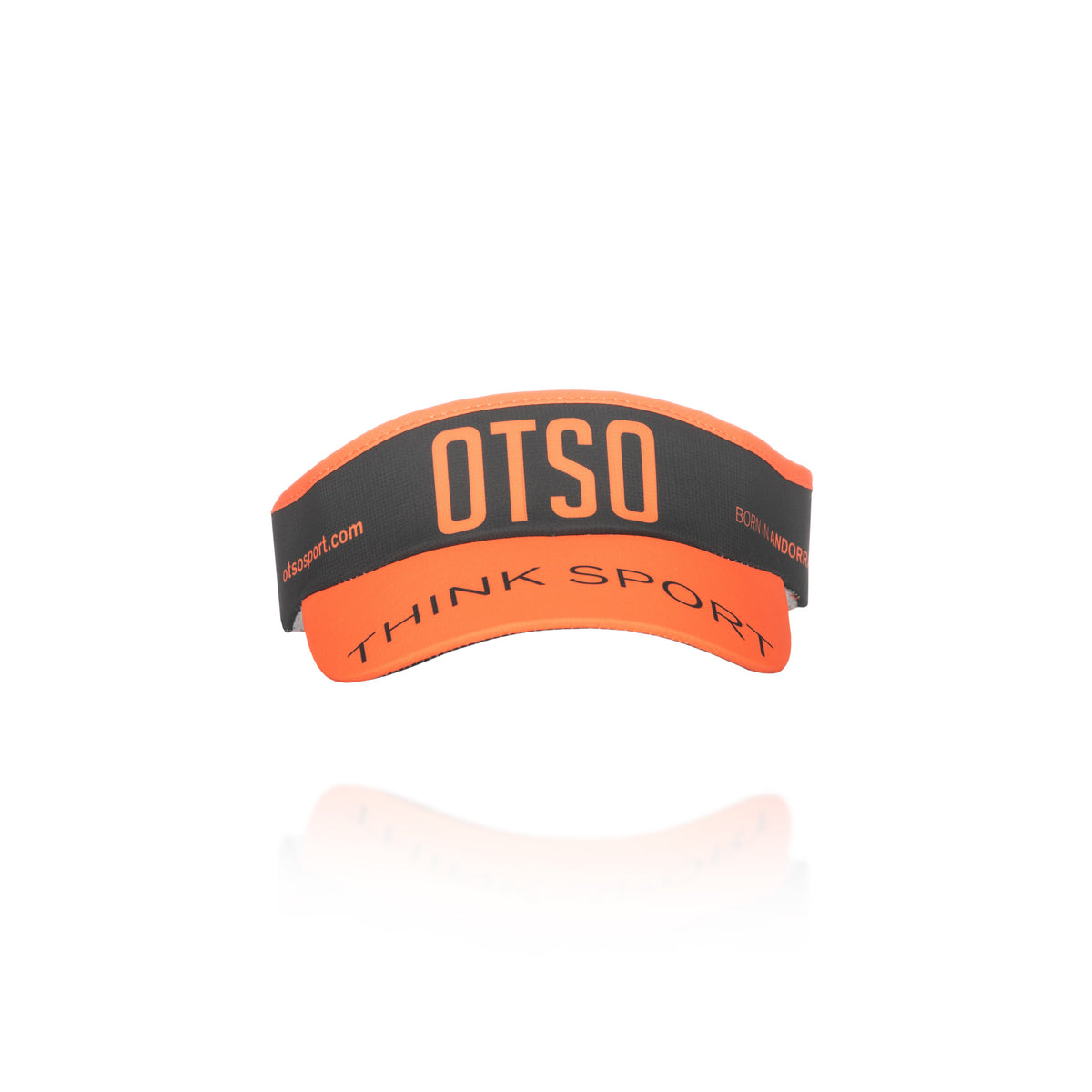 OTSO Sportvisier - Black & Fluo Orange – Produktansicht 2