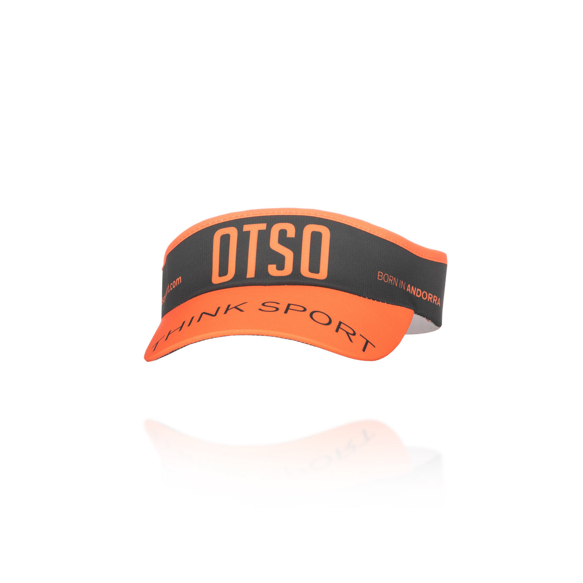 OTSO Sportvisier - Black & Fluo Orange – Produktansicht 3