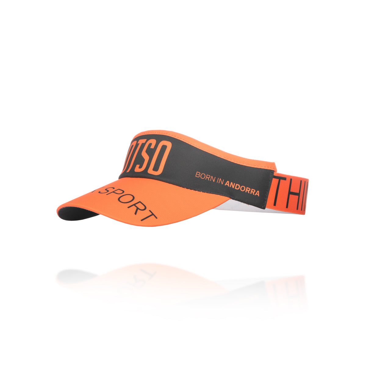 OTSO Sportvisier - Black & Fluo Orange – Produktansicht 6