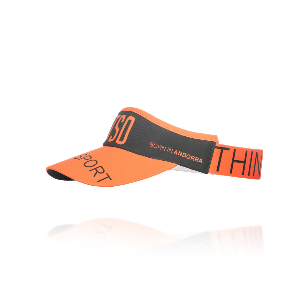 OTSO Sportvisier - Black & Fluo Orange – Produktansicht 7