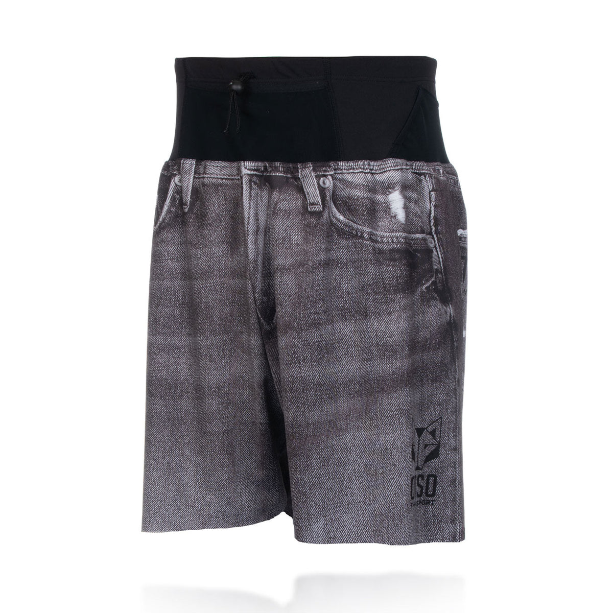OTSO Herren Laufshorts - Black Jeans – Produktansicht 3