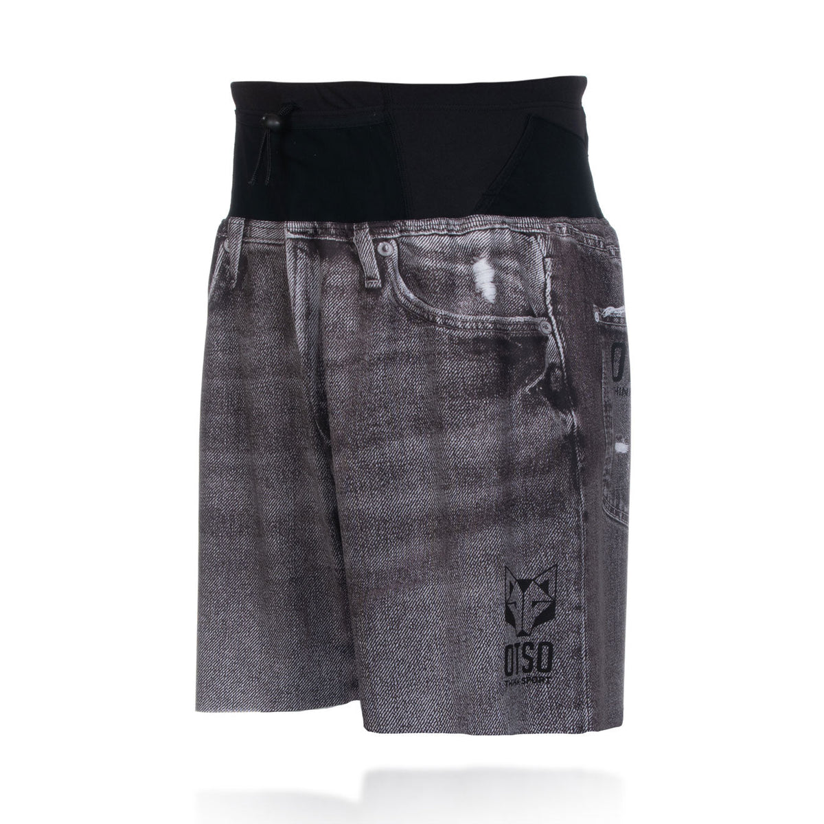 OTSO Herren Laufshorts - Black Jeans – Produktansicht 4