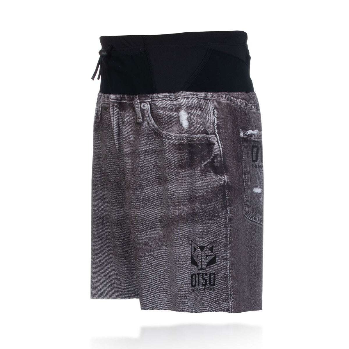 OTSO Herren Laufshorts - Black Jeans – Produktansicht 5