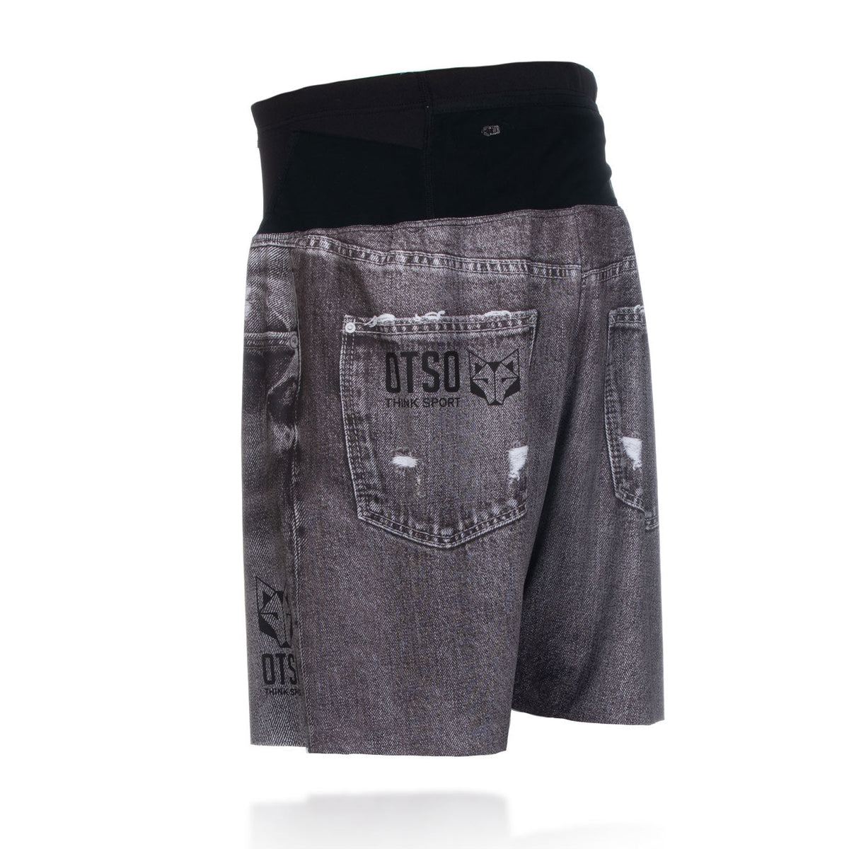 OTSO Herren Laufshorts - Black Jeans – Produktansicht 10