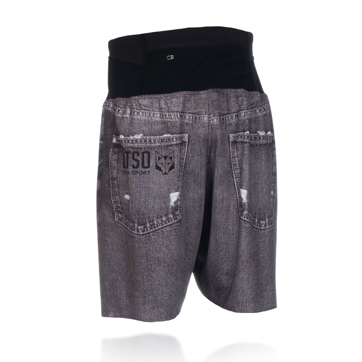OTSO Herren Laufshorts - Black Jeans – Produktansicht 12