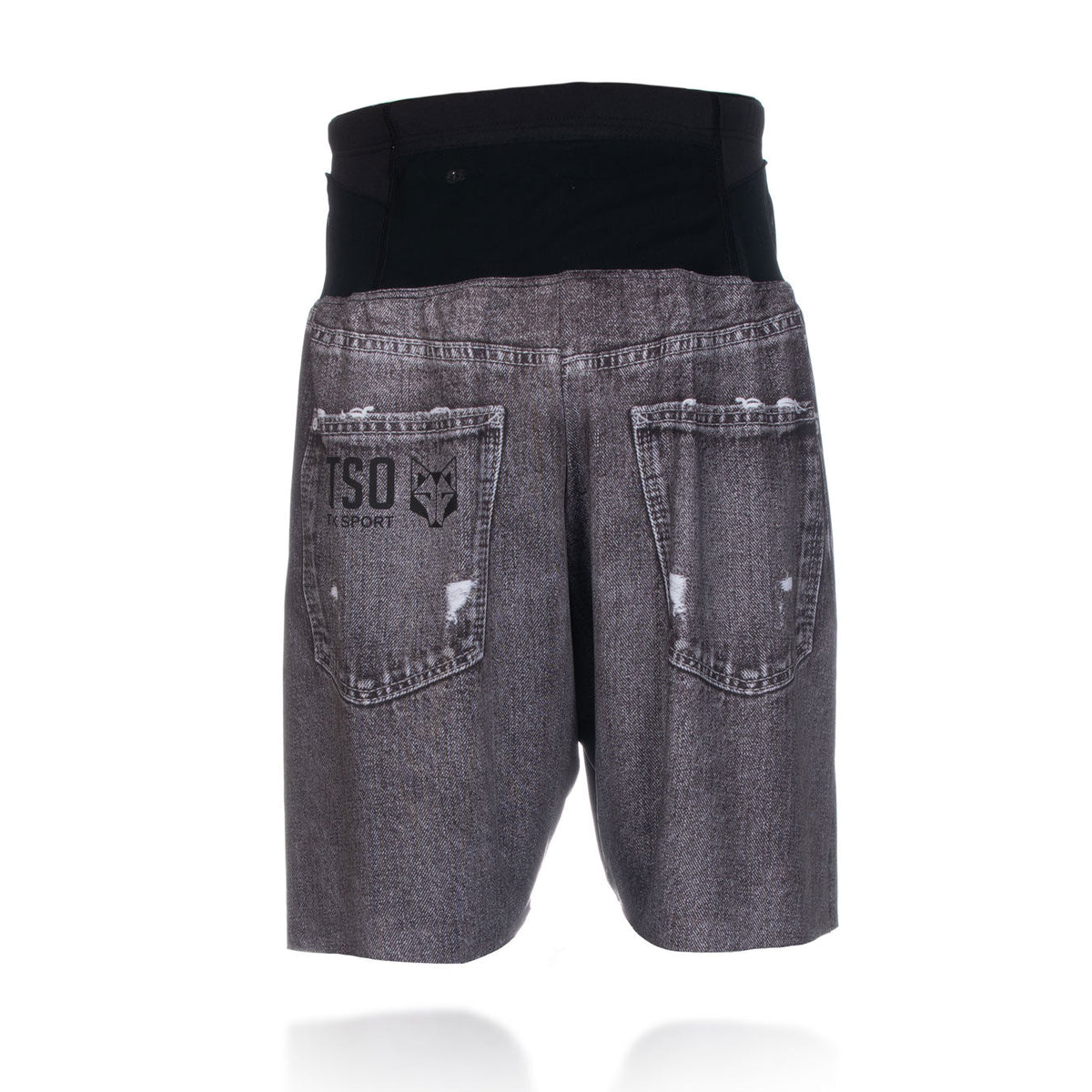 OTSO Herren Laufshorts - Black Jeans – Produktansicht 13