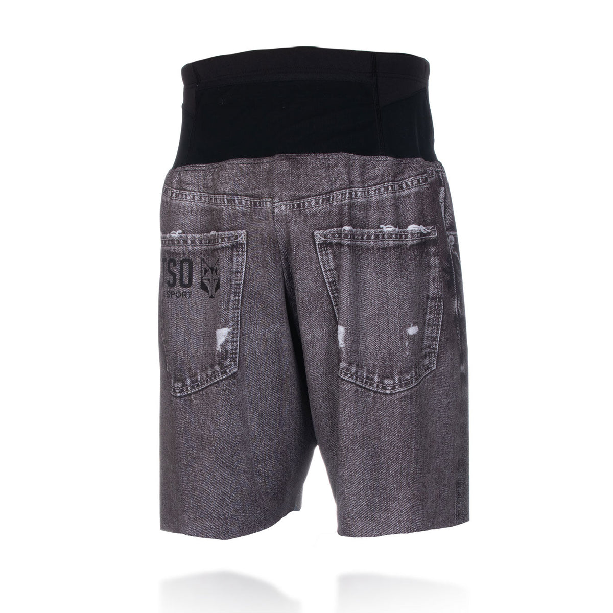 OTSO Herren Laufshorts - Black Jeans – Produktansicht 14