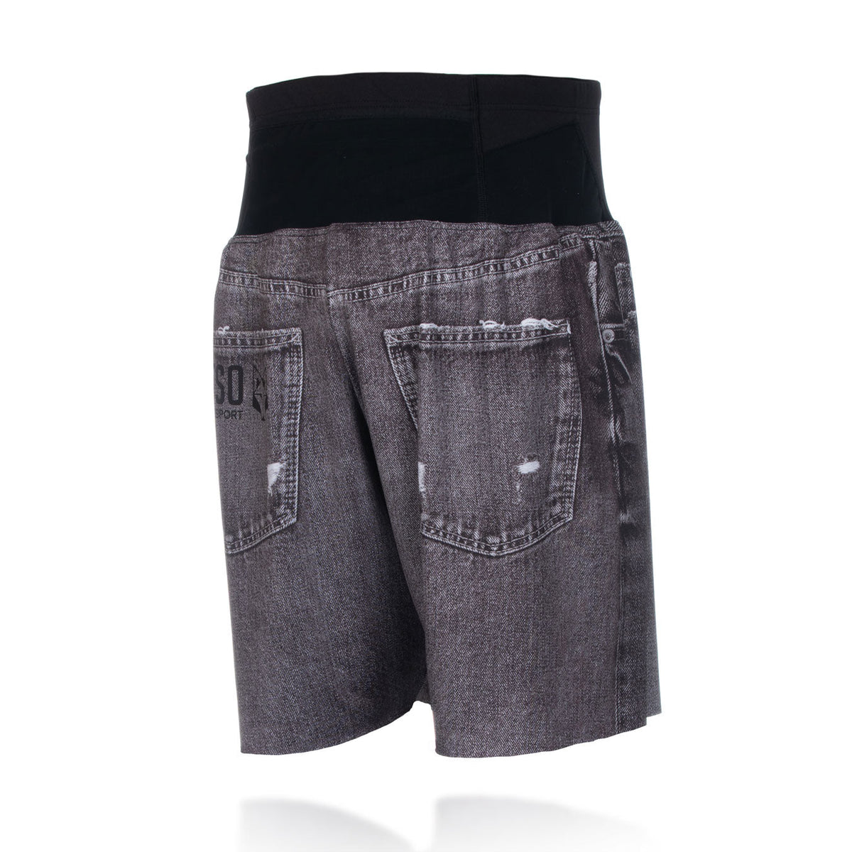 OTSO Herren Laufshorts - Black Jeans – Produktansicht 15