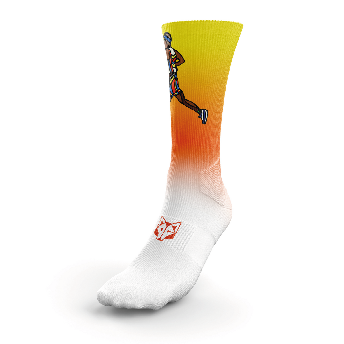 OTSO Sublimierte Sportsocken - Time to tri Man Run – Produktansicht