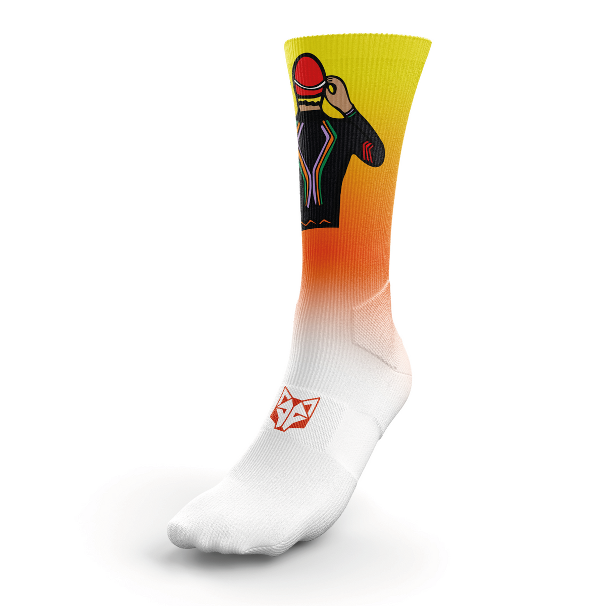 OTSO Sublimierte Sportsocken - Time to tri Man Swim – Produktansicht