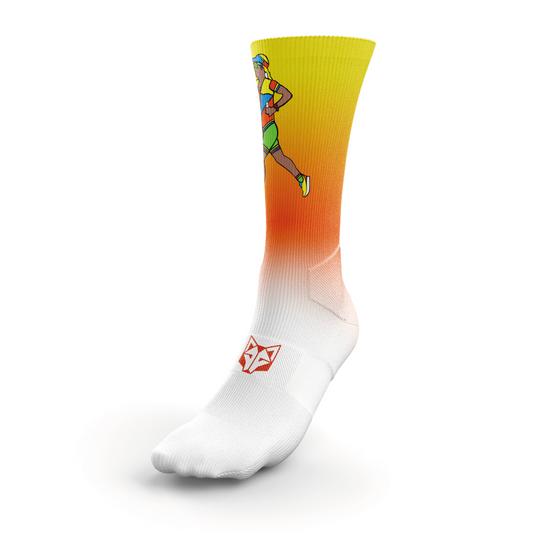 OTSO Sublimierte Sportsocken - Time to tri Woman Run – Produktansicht