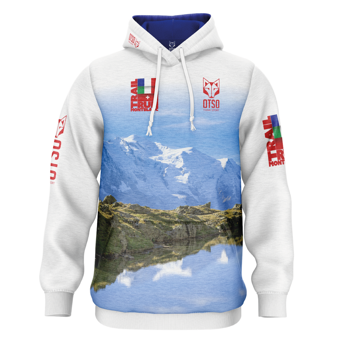 OTSO Hoodie - Trail Run Montblanc 2024 – Produktansicht