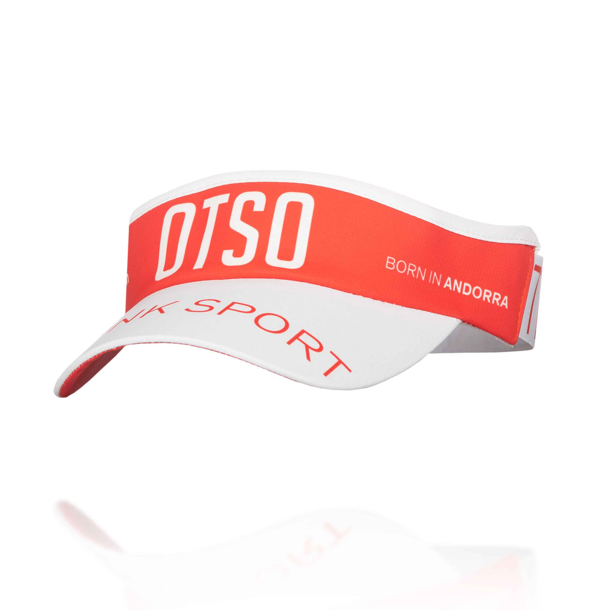 OTSO Sportvisier - Red & White – Produktansicht