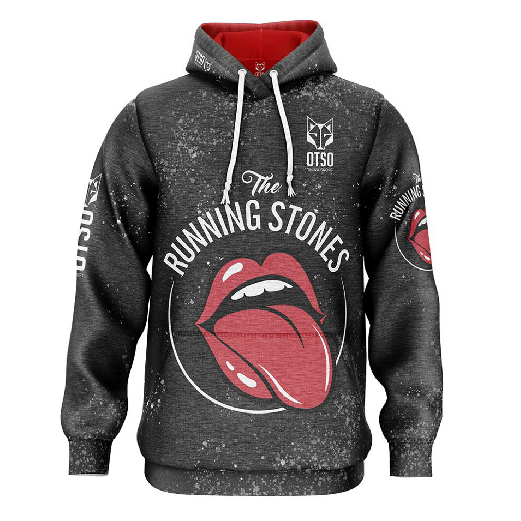 OTSO Hoodie - Running Stones – Produktansicht