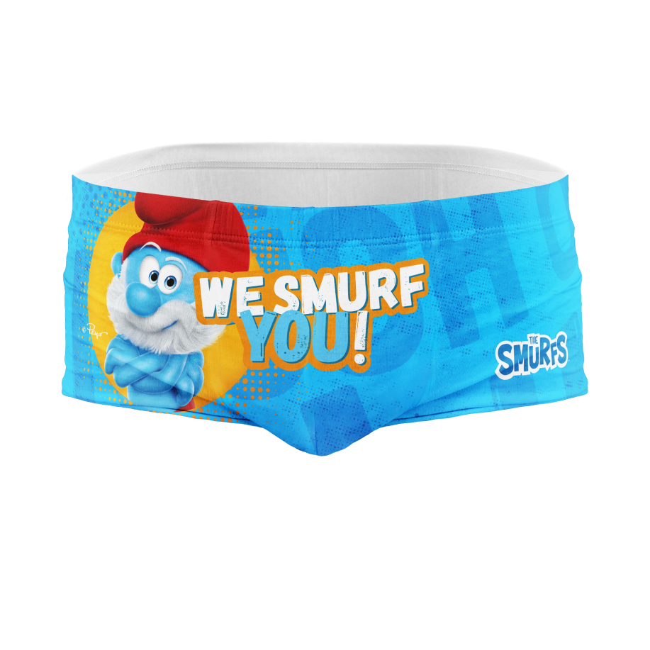 OTSO Herren Badehose Trunk - We Smurf You – Produktansicht