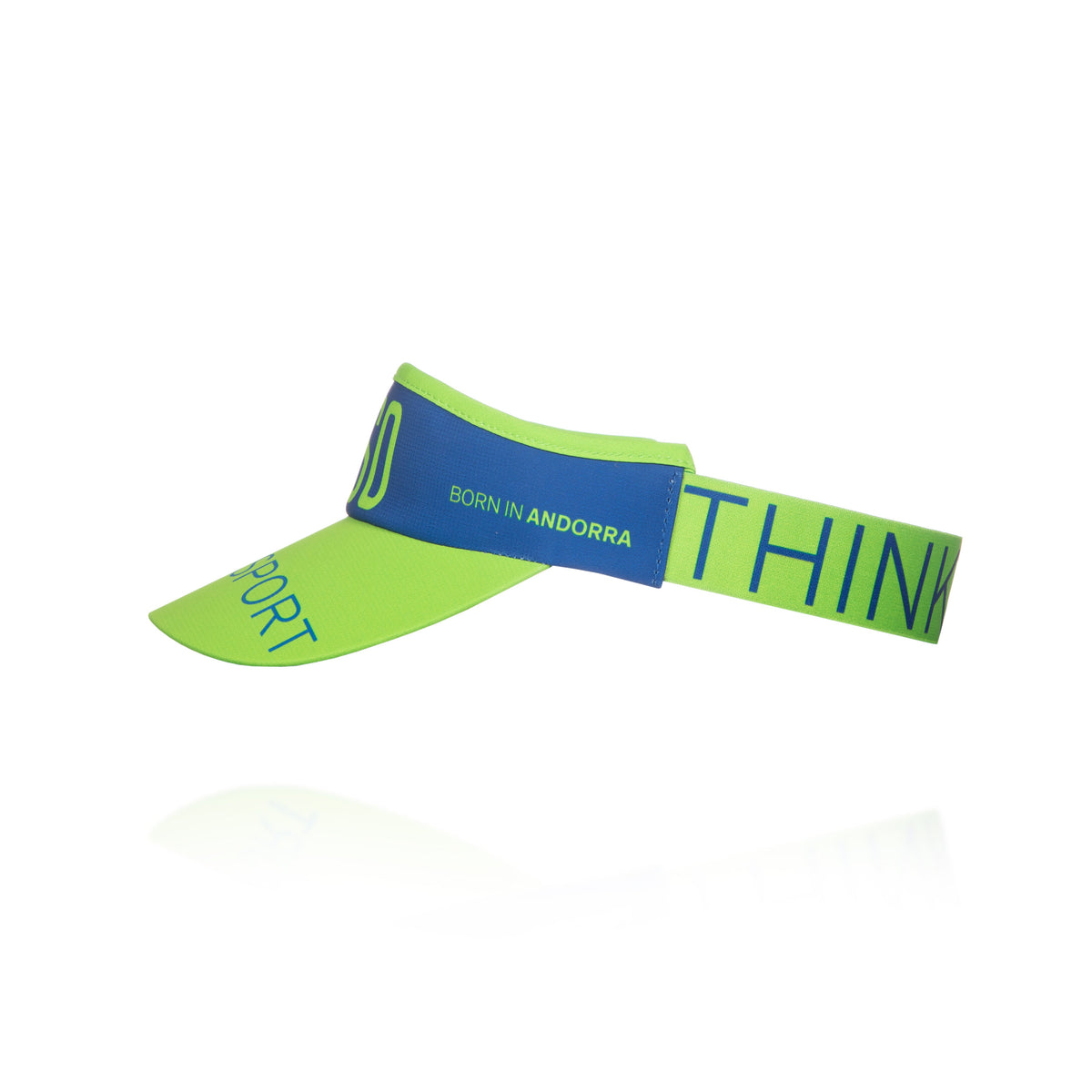 OTSO Sportvisier - Electric Blue & Fluo Green – Produktansicht 8